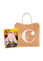 the Curvy Magazine Jahresabo mit CurvyC-Bag weiss